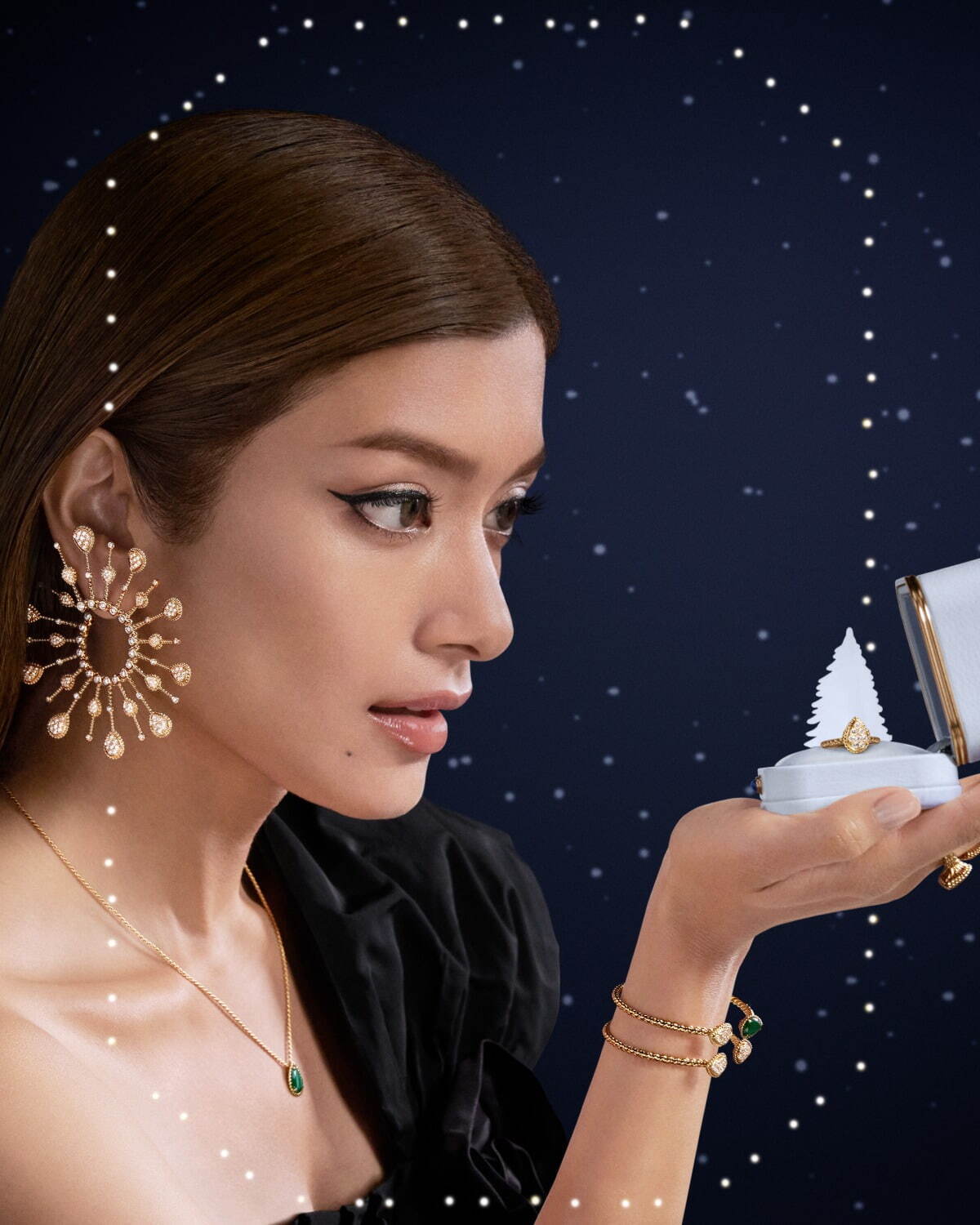 ブシュロン(BOUCHERON) セルパンボエム キャトル｜写真13