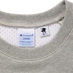 チャンピオン“自転車乗り”スウェットシャツ - リフレクターテープ付き、トリップスター別注で｜写真16