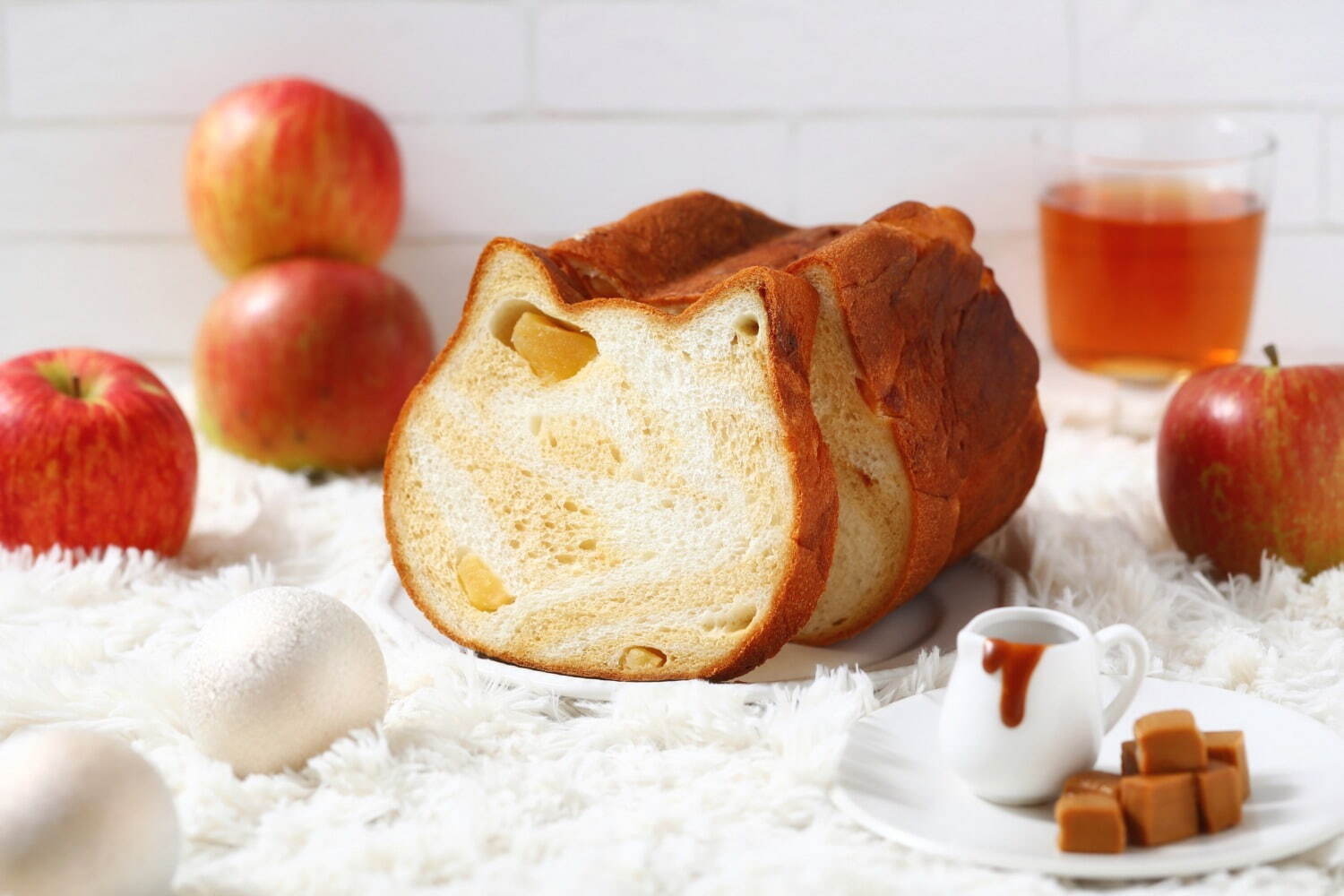ねこねこ(NEKO NEKO) ねこねこ食パン キャラメルアップル｜写真1