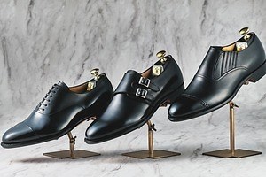 三陽山長「プレステージライン」新作シューズ、ミニマルなストレートチップや上品ダブルモンク