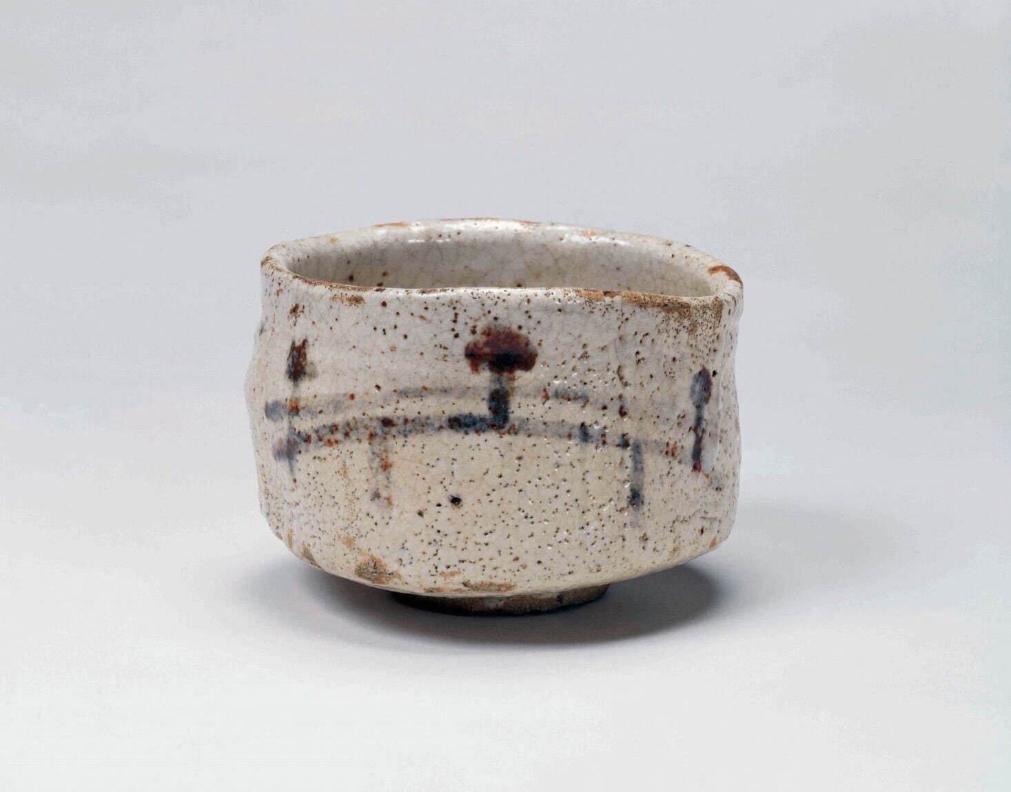 《志野茶碗 銘「弁慶」》桃山時代 細見美術館蔵