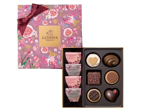 ゴディバ23年バレンタイン、“メリーゴーランド”柄BOXにキャラメル風味チョコをイン｜写真24