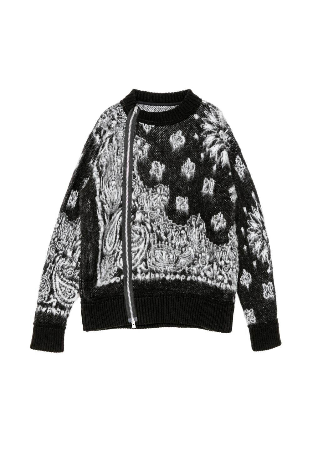 Bandana Jacquard Knit Blouson 74,800円