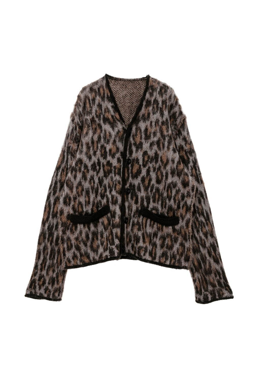Leopard Jacquard Knit Cardigan 71,500円
