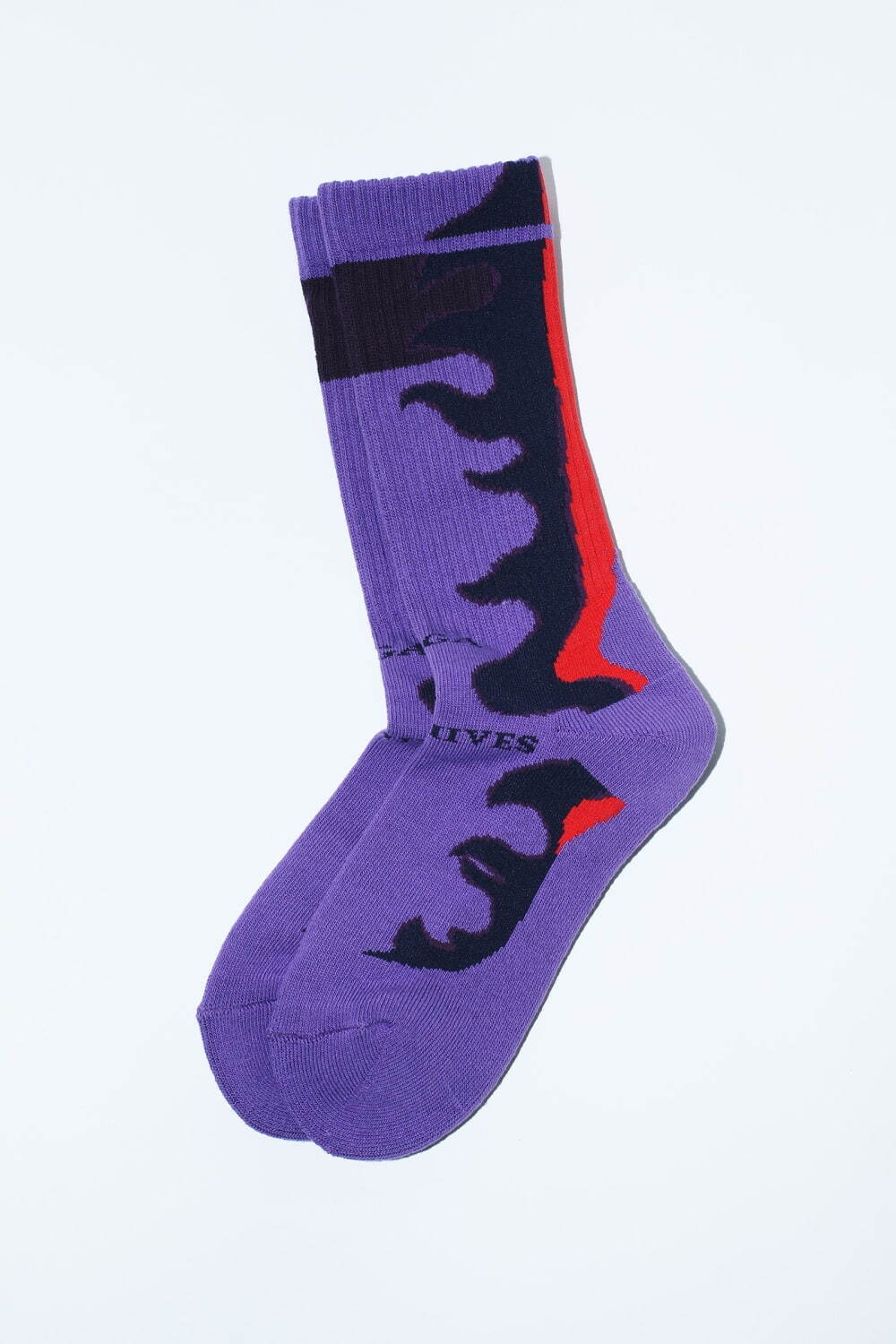 TOGA × タビオのユニセックスソックス、新作ファイヤーパターンやフラワー柄靴下｜写真16