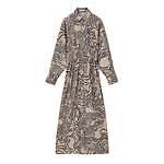 イン×ステュディオス、曲線模様のダブルコート＆シャーリングドレスやデニムジレ｜写真4