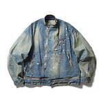 ユリウス“ジップ着脱で丈感を変化”デニムブルゾンやテーラードジャケット｜写真1