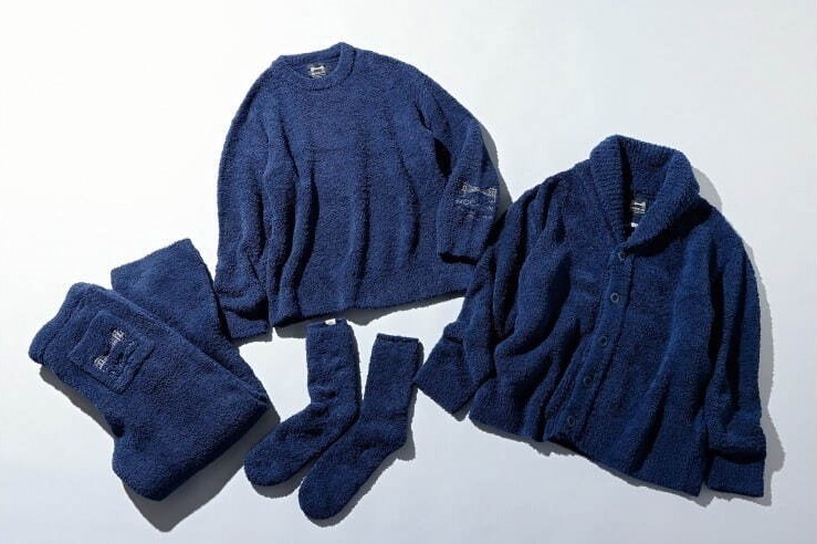 ジェラート ピケ オム×バーニーズ ニューヨーク、”ふわもこ”素材のロゴ入りルームウェア