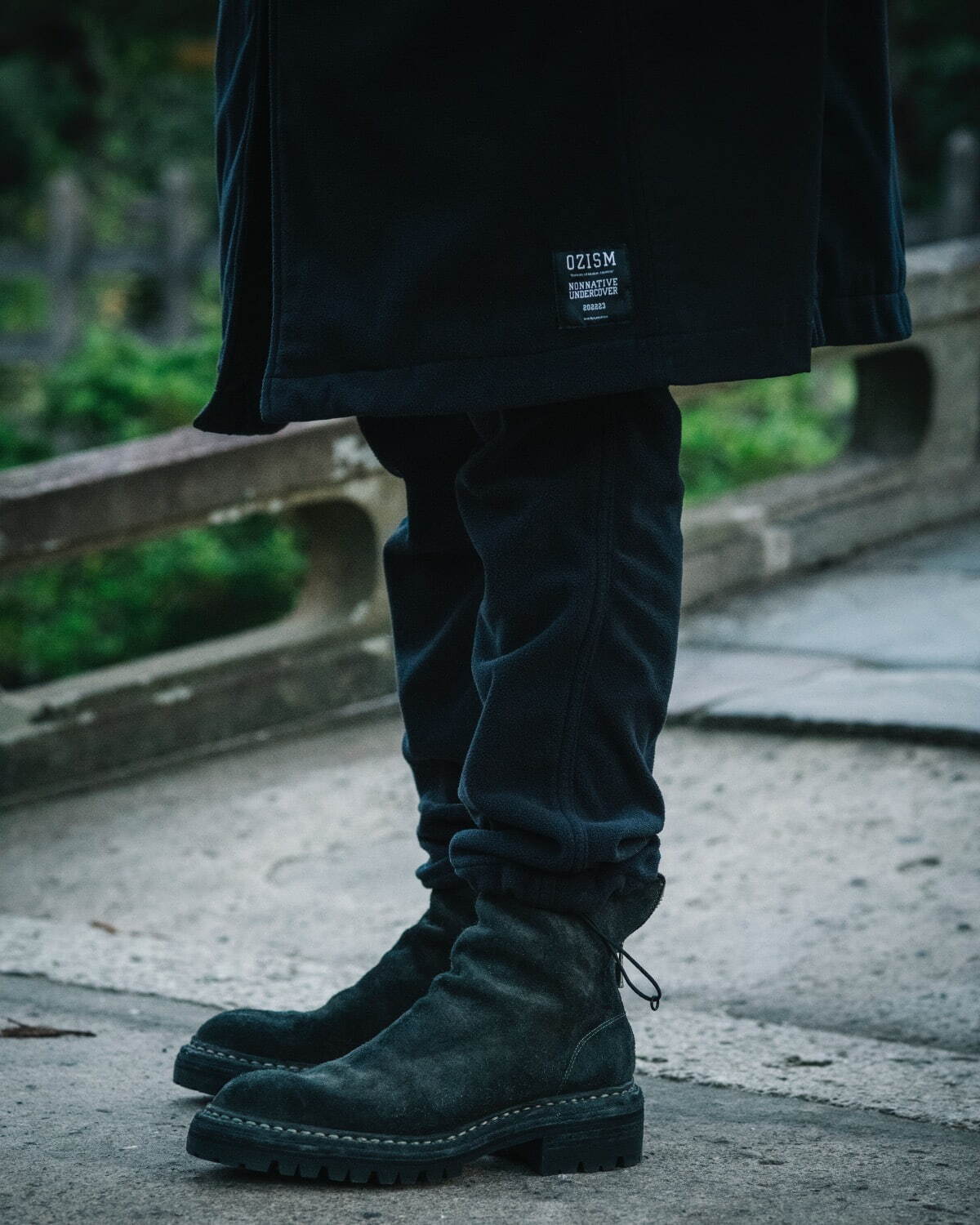 nonnative　UNDERCOVER GUIDI バッグジップミドルブーツ