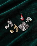 ヴァンドームブティック22年クリスマスアクセサリー、“雪の結晶