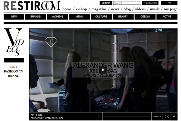 RESTIR、海外ブランドを一堂に集めた通販サイト「RESTIR.COM」を開始！