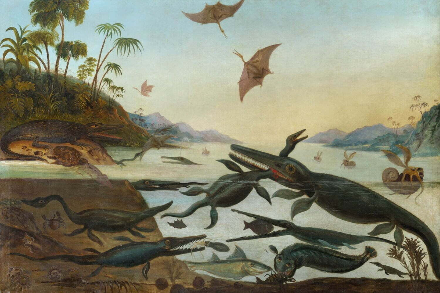 特別展「恐竜図鑑」上野の森美術館で、約150点の“恐竜絵画”から見る古代生物に対するイメージの歴史