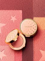 グッチ ビューティ“きらきら星柄ケース入り”アイ＆チークカラー、自然な血色叶える薄づきパウダー｜写真1