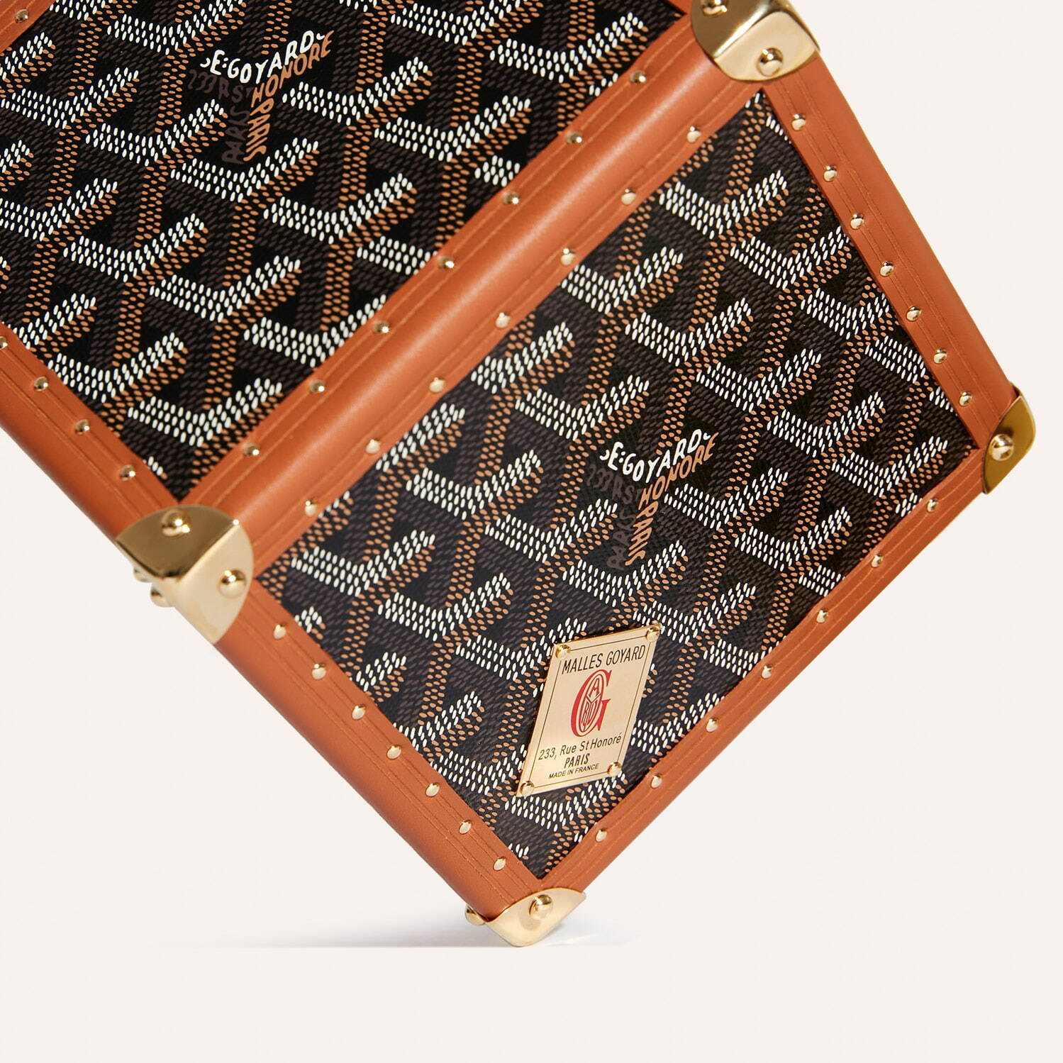 ゴヤール(GOYARD) デ・トランクバッグ｜写真4