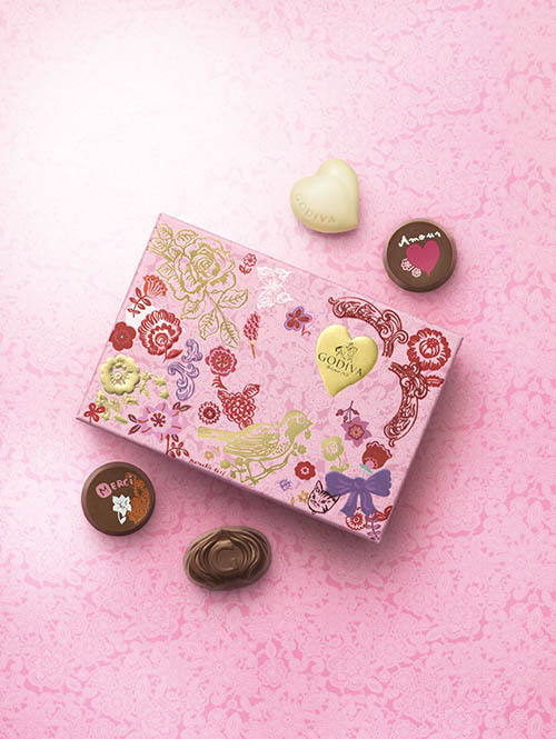 ゴディバと仏アーティスト、ナタリー・レテがコラボ - バレンタイン限定チョコレートを販売 | 写真