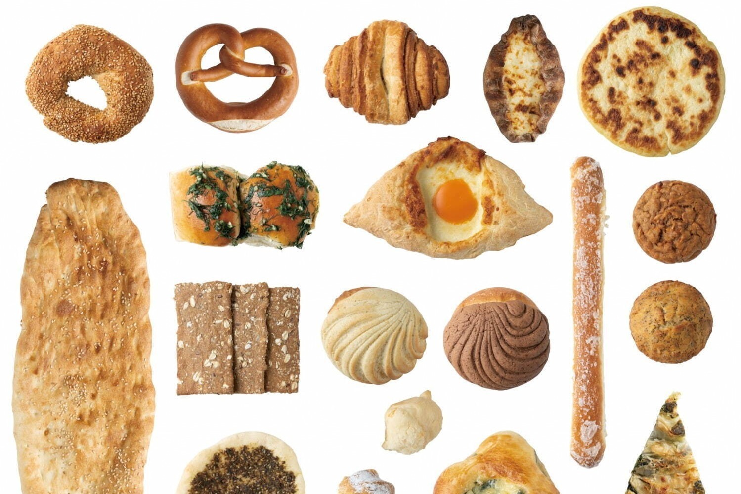 朝食(朝ごはん)｜”世界のパンが味わえる”ベーカリー「パダリア」恵比寿にオープン、プレッツェル＆スコーンなど