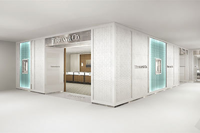 ティファニー、 国内最大規模の店舗をそごう神戸店にオープン