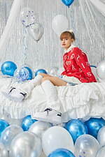 プーマ×アトモス ピンクの“ハートロゴ”に溢れた新作厚底スニーカー、ネイビー×ホワイト｜写真5