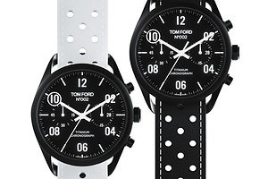 トム フォードの限定腕時計「N.002」“モータースポーツ”イメージのクロノグラフ時計