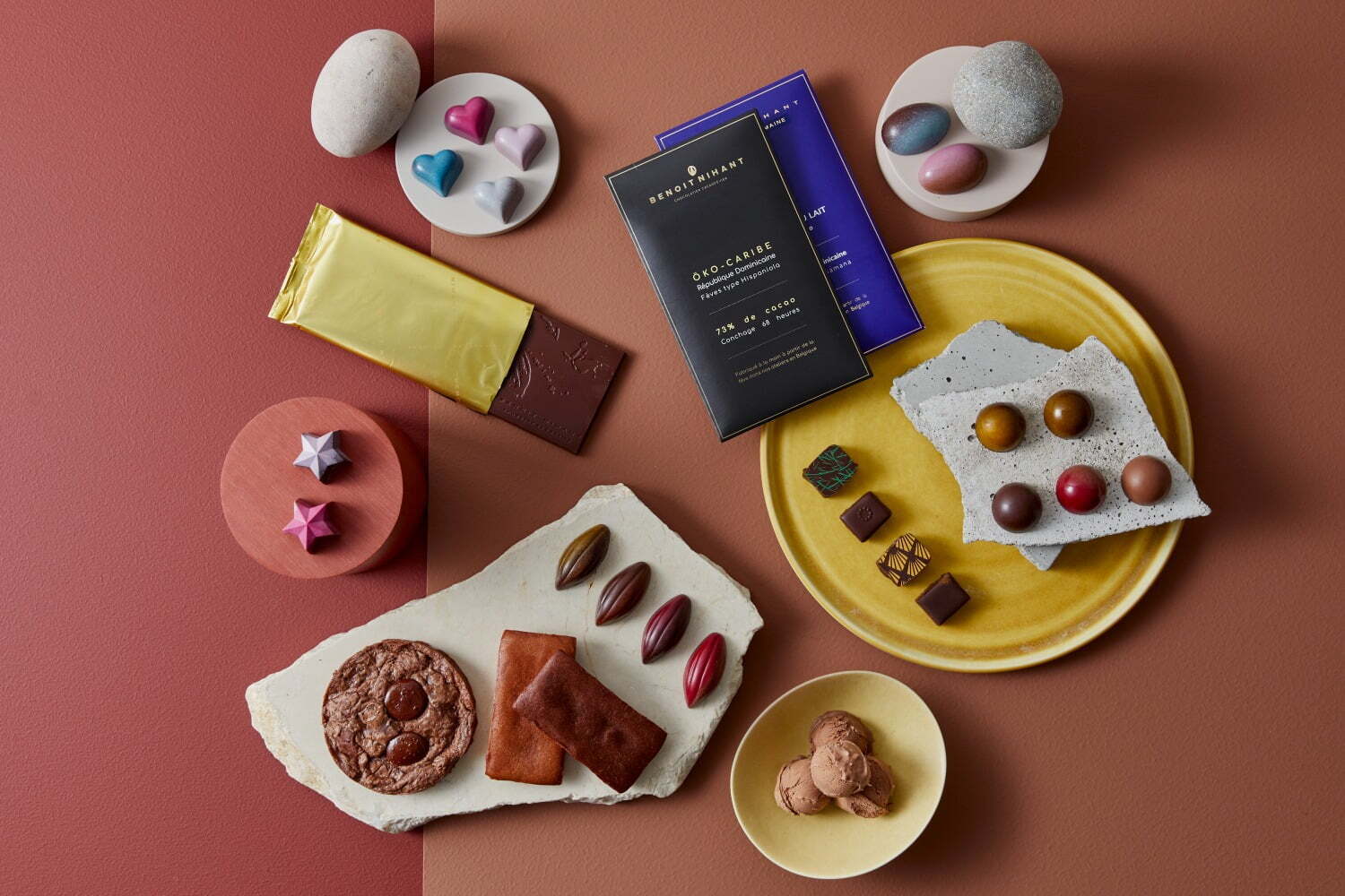 ブノワ・ニアンのバレンタイン2023 - “レアチョコ”が全国百貨店に、抹茶×柚子など｜ながの東急
