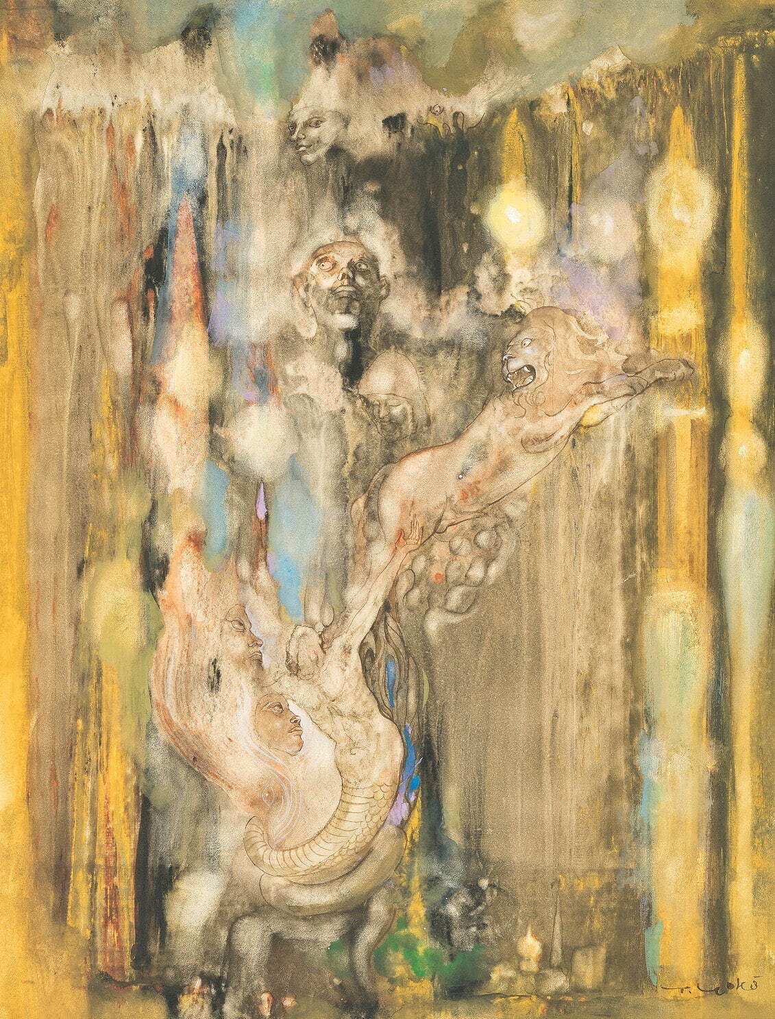 【イナリ】【絵画】横尾龍彦『パンドラの箱』銅版画　額装付 ______1.jpg?w=1568&q=100