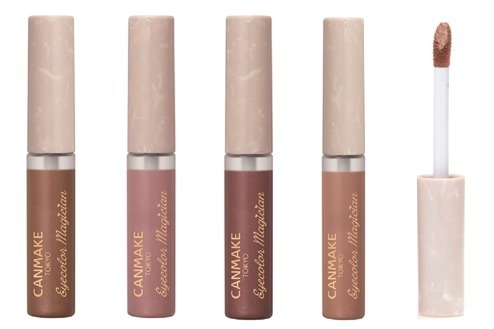 キャンメイク22年冬コスメ、“ぎっしりラメ”輝くリキッドアイシャドウ&“生レア”質感ハイライター