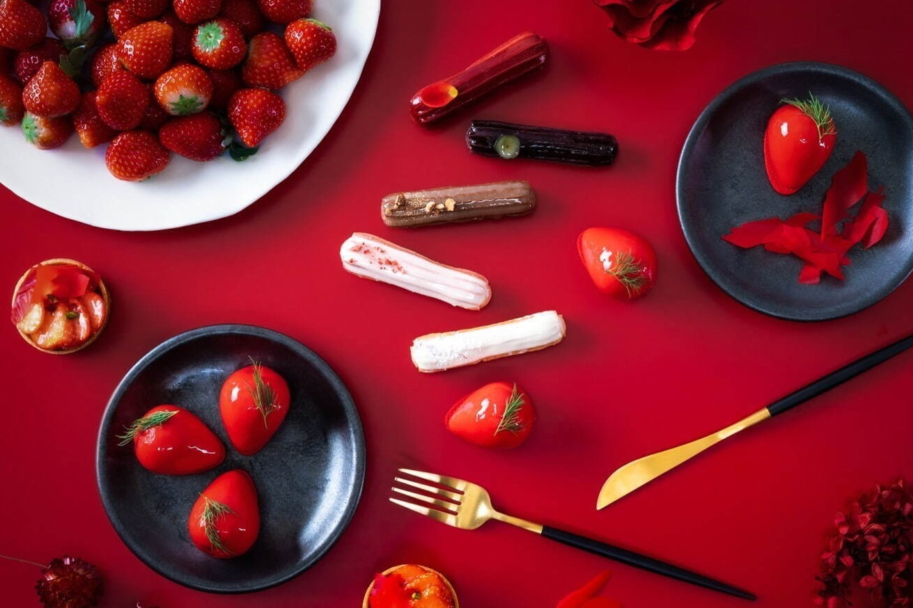 ハイアット リージェンシー 大阪“苺”アフタヌーンティー＆ブッフェ、ストロベリーレモンケーキやタルト