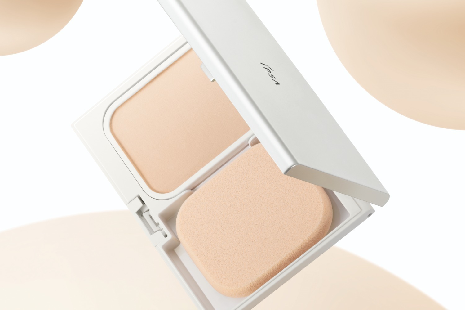 イプサ23年春ベースメイク、“皮脂を味方に！？”サラサラ美肌が続く新パウダーファンデーション