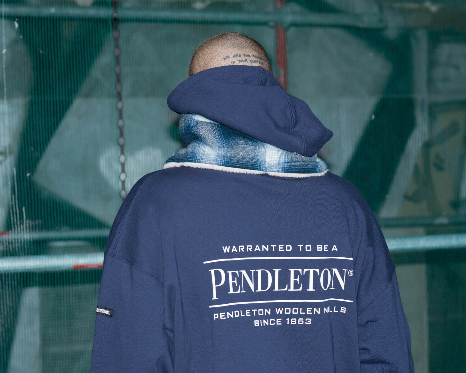 ネイバーフッドとペンドルトンが初コラボ、オリジナルオンブレチェックのダウンベスト＆シャツジャケット｜写真23