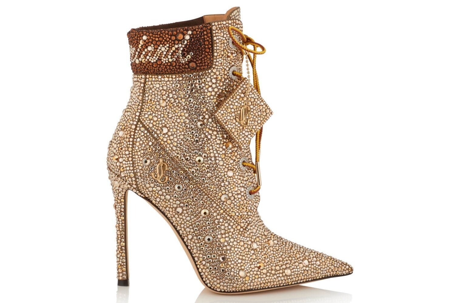 ジミー チュウ×ティンバーランド、”クリスタル”煌めくヒールブーツ＆鮮やかピンクブーツ