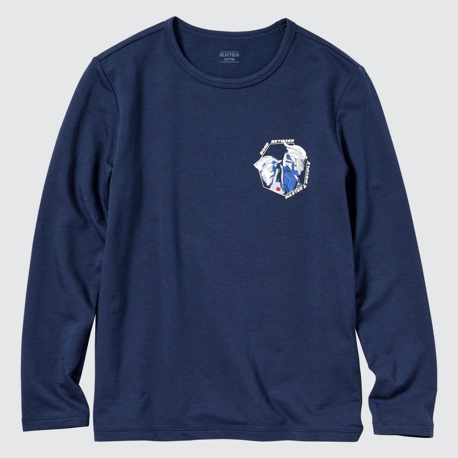 ウルトラマン ヒートテックコットンクルーネックTシャツ(極暖・長袖) 1,500円