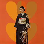 きものやまと新作振袖、ミントカラーの“牡丹”柄や“菊の花”が舞い降りる着物｜写真5