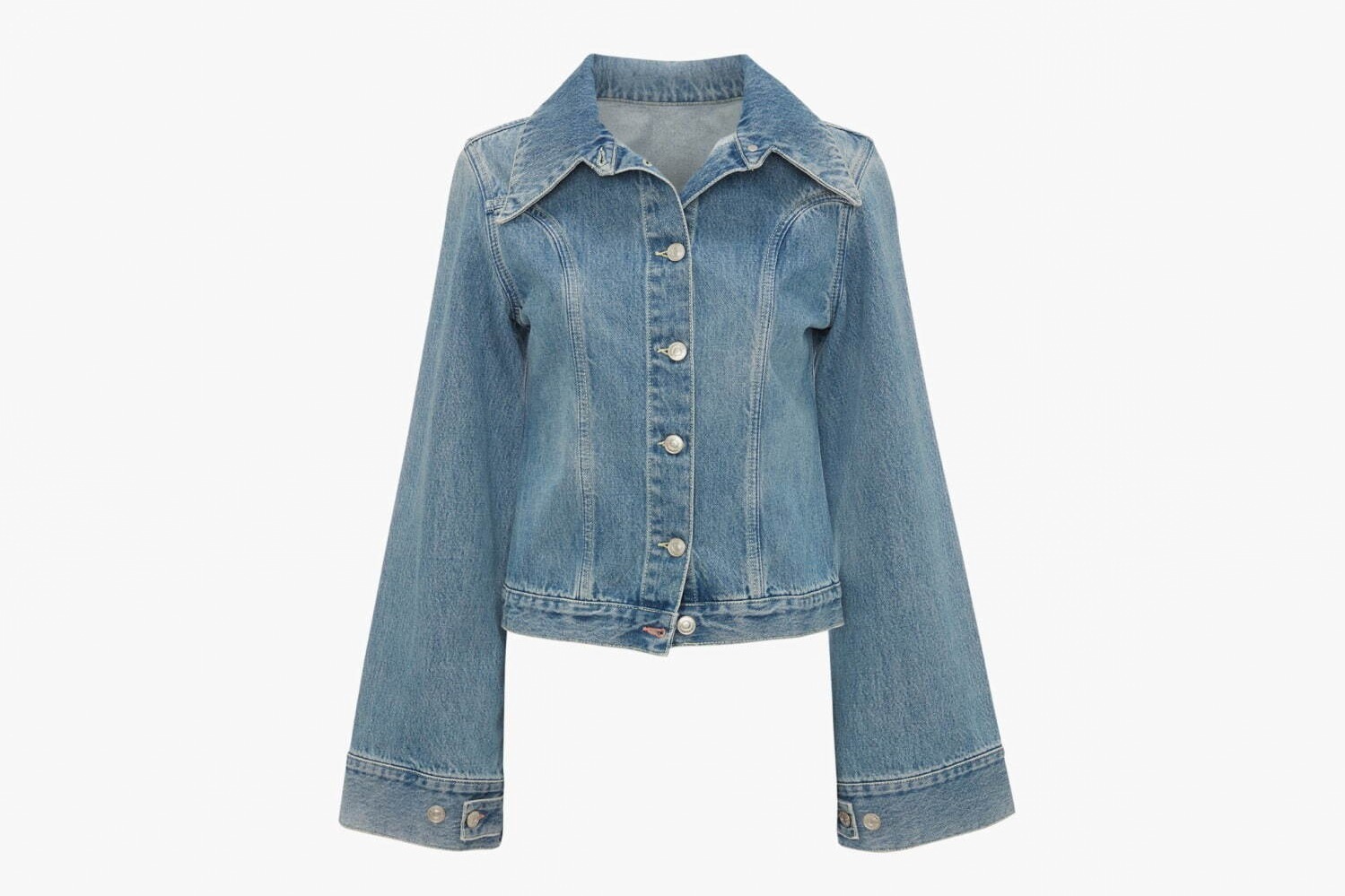 ミア・レーガン×ヴィクトリア ベッカム、ウォッシュ加工を施したデニムジャケット＆ジーンズなど