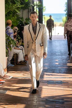 ドルチェ＆ガッバーナ アルタ サルトリア(DOLCE&GABBANA Alta Sartoria) 2023年春夏メンズコレクション  - 写真16