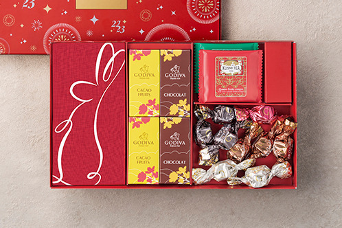 ゴディバ「羊羹＆チョコ」
