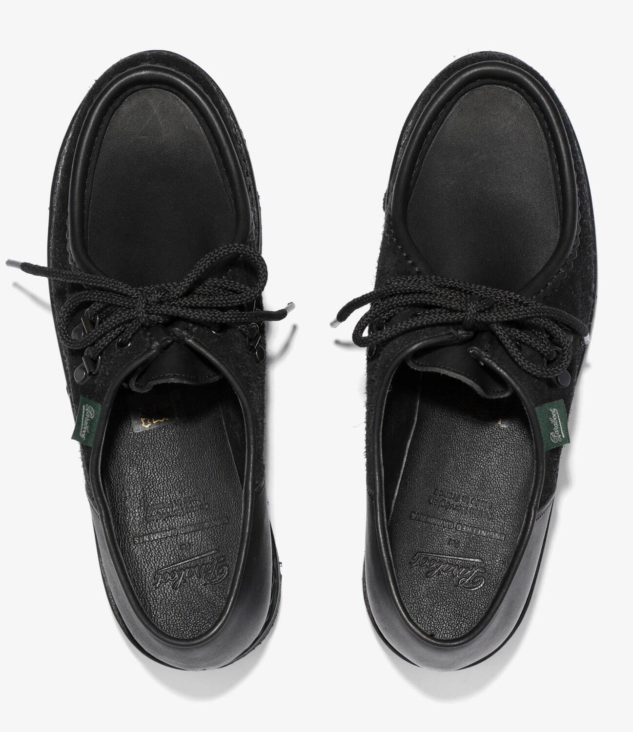 エンジニアド ガーメンツ×パラブーツのチロリアンシューズ、スエードとスムースレザーのコンビアッパーに｜写真2