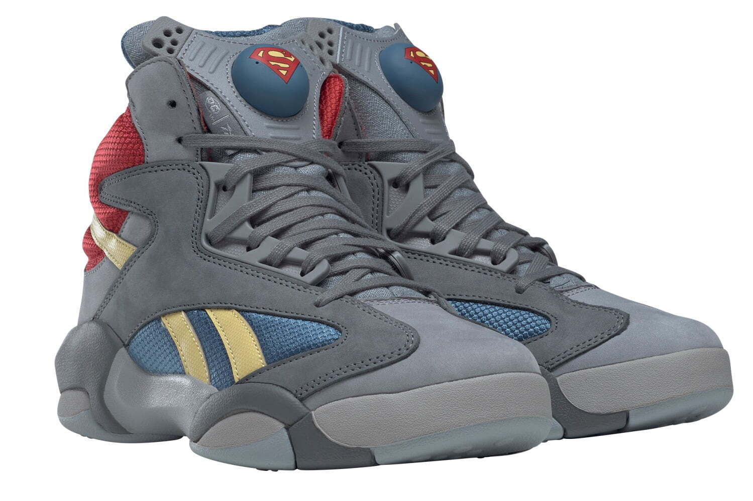 リーボック×「DC コミックス」のスニーカー、スーパーマンやジョーカーに着想