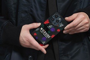 スマホ/家電/カメラ未使用品 WILDSIDE YOHJI YAMAMOTO x CASETiFY IPHONE 11 pro SKULL＆ROSE 携帯 ブラック ローズ  46597