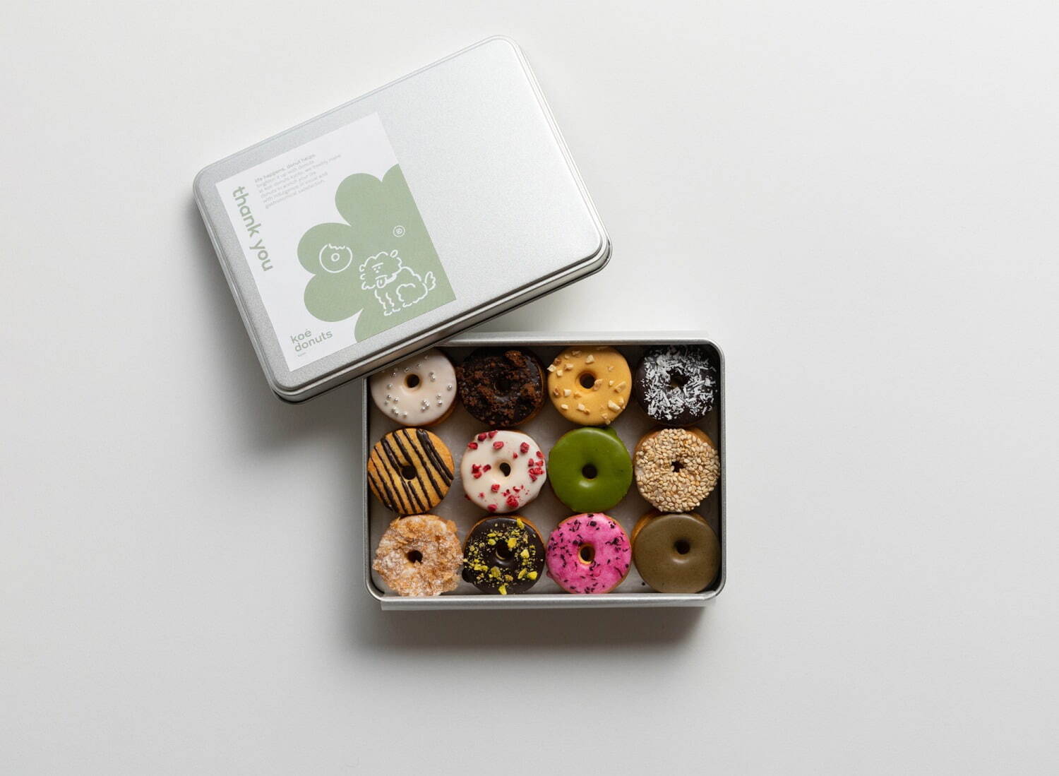 コエ ドーナツ(koe donuts) バレンタインクッキー缶｜写真2