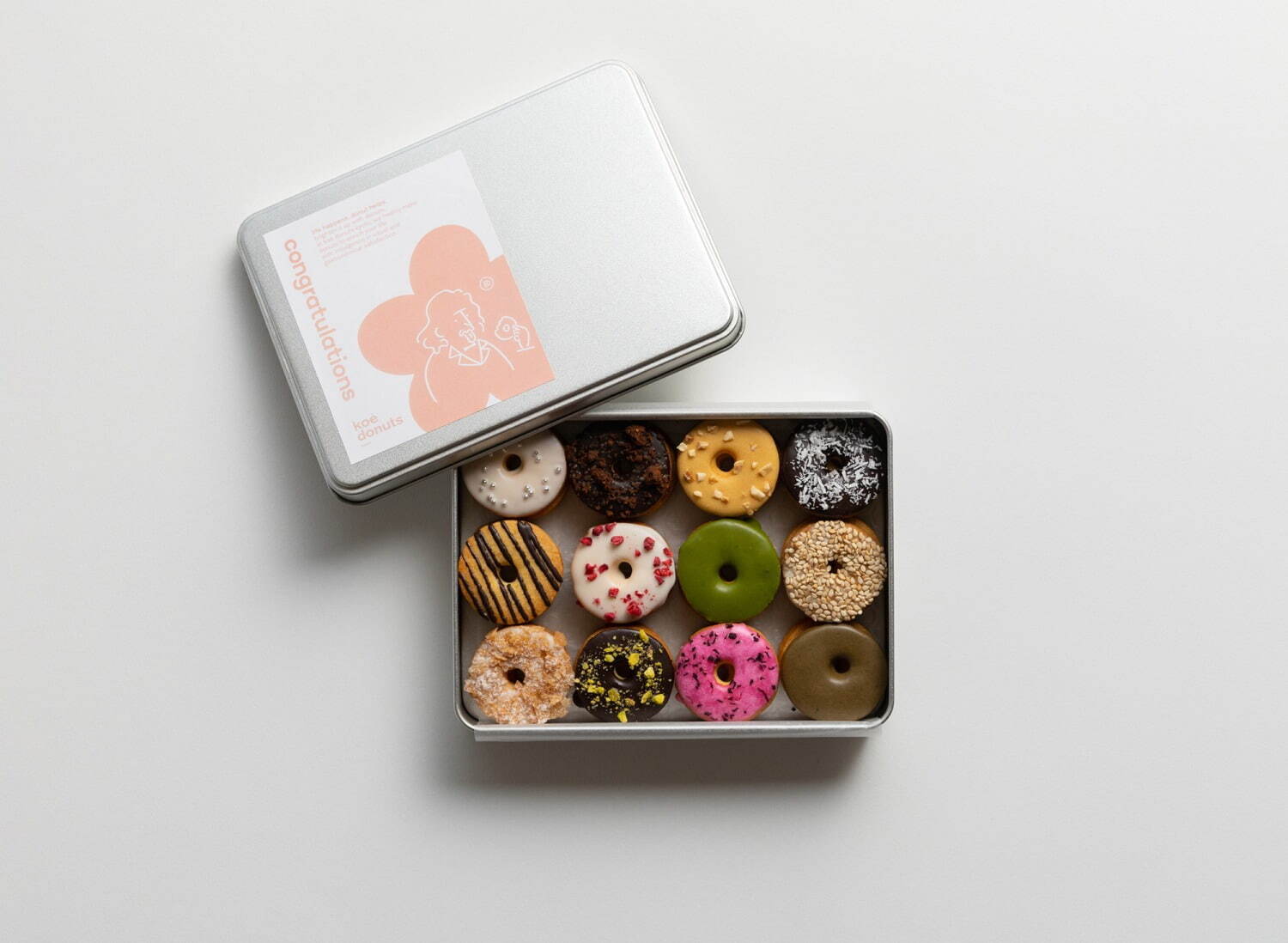コエ ドーナツ(koe donuts) バレンタインクッキー缶｜写真4