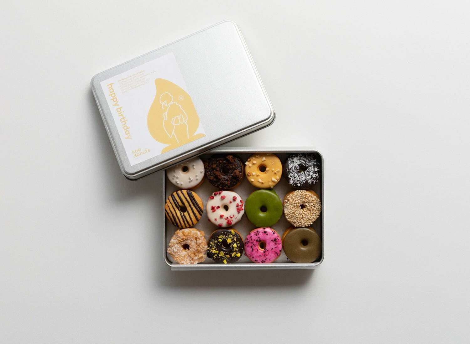 コエ ドーナツ(koe donuts) バレンタインクッキー缶｜写真5