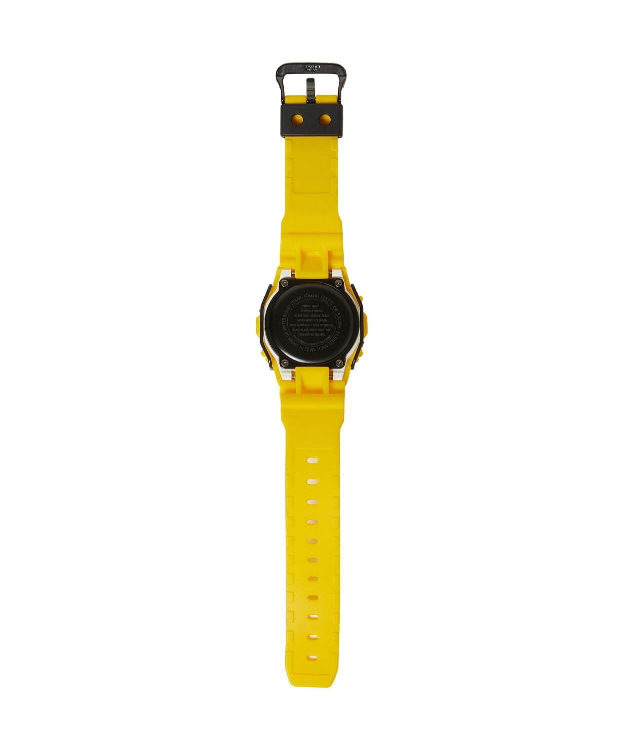 N.ハリウッド × G-SHOCKのコラボ腕時計“海面着色剤”着想のイエローケース｜写真6