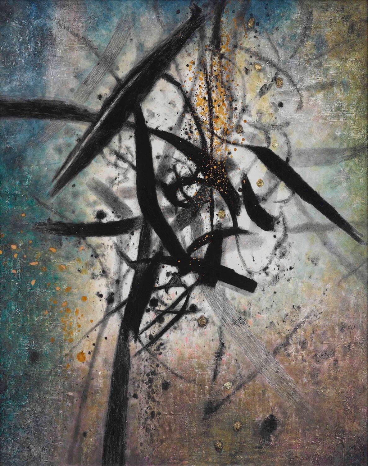 堂本印象《交響》1961年(昭和36年) 第4回新日展 京都府立堂本印象美術館蔵