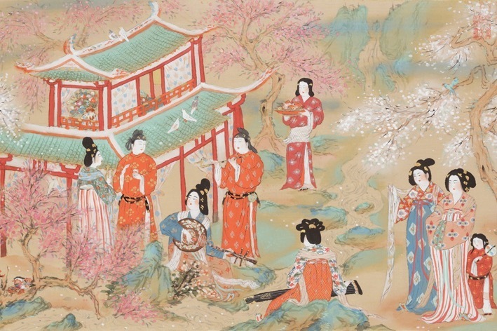 京都府立堂本印象美術館「音のハーモニー」