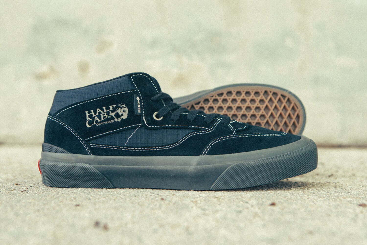 ヴィンテージスニーカーVANS ハーフキャブ グリーン 2007頃購入