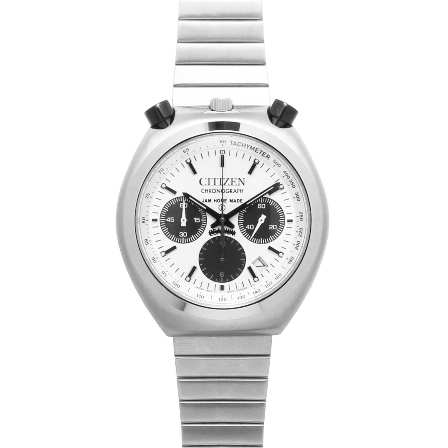 ジャムホームメイド×シチズンのコラボ腕時計“ツノパンダ”、70's名作モデルをリアレンジ｜写真2