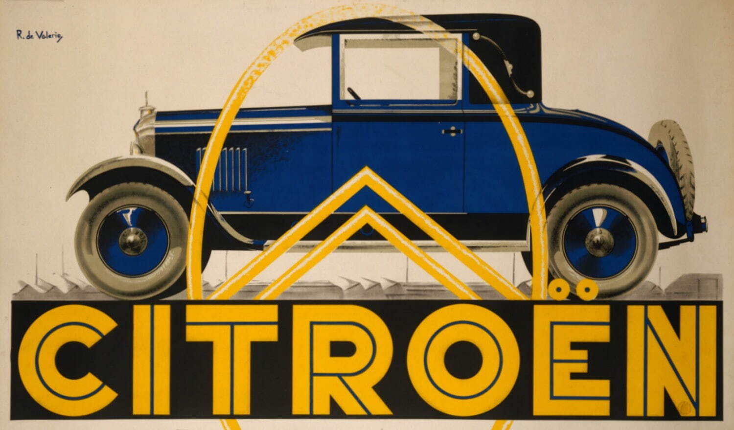 ロジェ・デ・ヴァレリオ《シトロエン》1930-39年頃 国立工芸館蔵