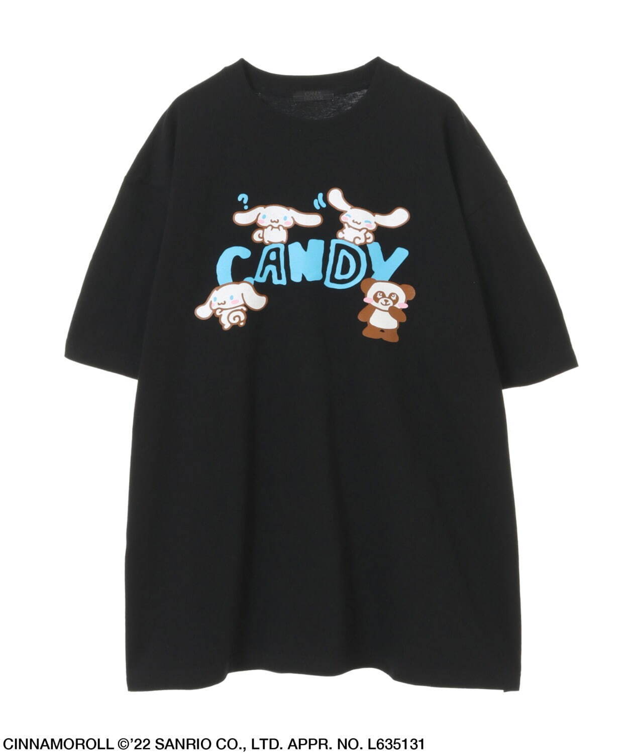 CINNAMOROLL WITH PEPE TEE 7,700円