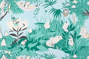 「フィンレイソン展」長崎県美術館で、カラフル原画＆ムーミン柄テキスタイルなど200年の歴史を辿る
