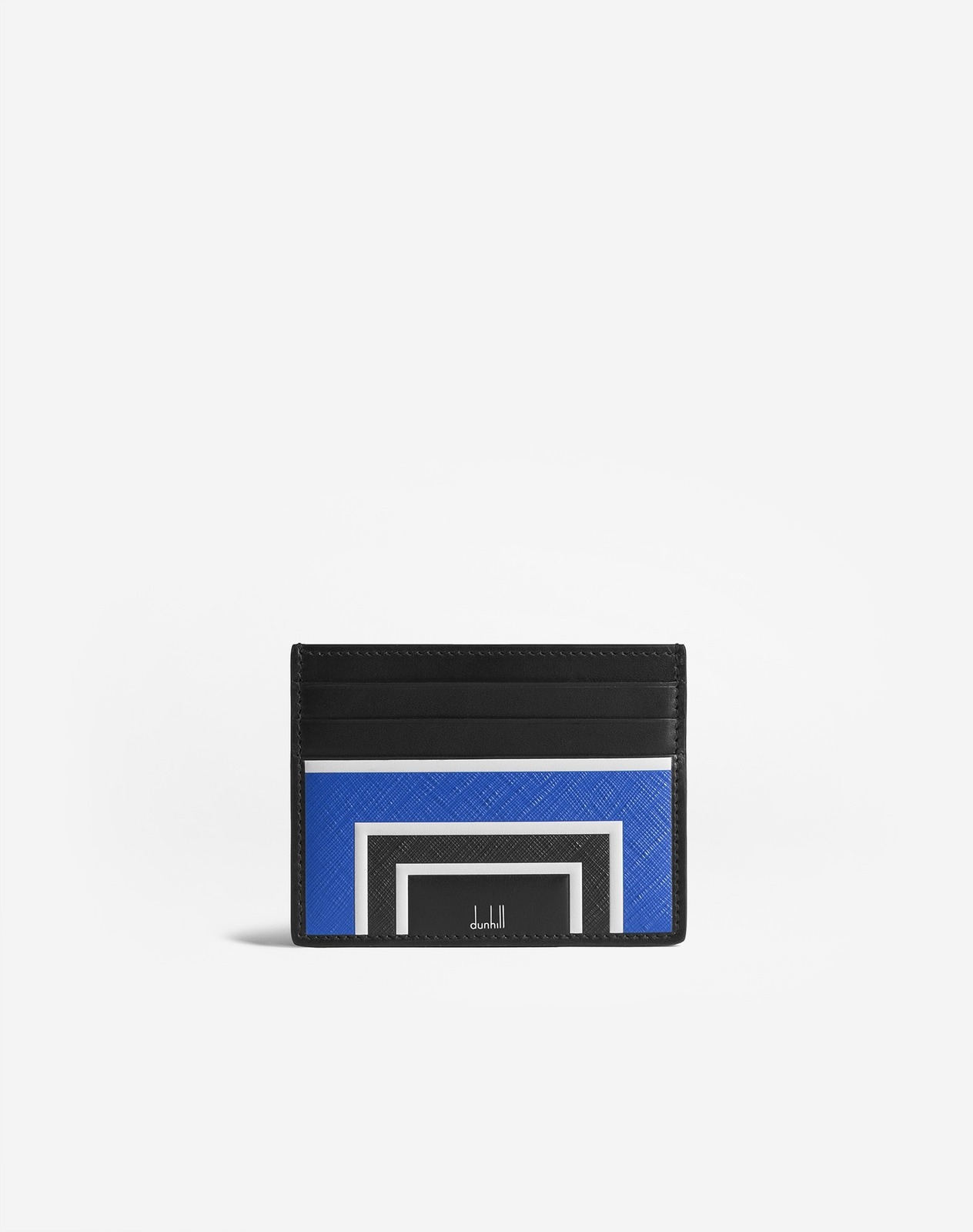 ダンヒル”幾何学模様”モチーフの財布＆カードケース、コントラストカラーのニットも｜写真1
